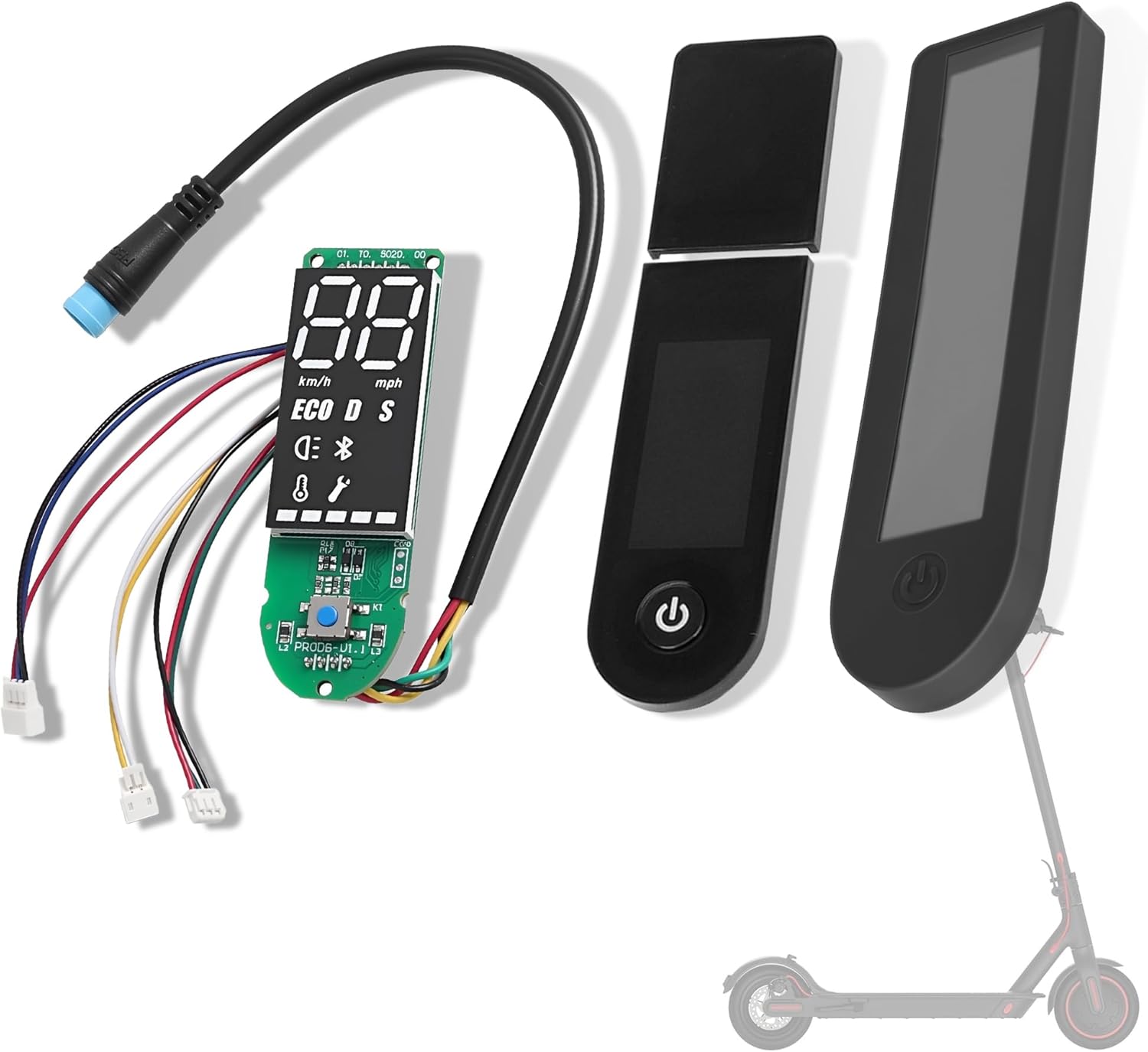 GYL Dashboard for xiaomi m365 pro, Original Dashboard Circuit Board Replacement for Xiaomi mijia M365 Pro Electric Scooter, Upgraded Version Circuit Board