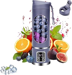 Smoothie Mini Blender Personal Juicer 10 Blades 3 Gears With 1300 Mah Rechargeable Battery-Smoothie Juicer PortableBlender Electric Juicers Fruit Mixers USB Rechargeable