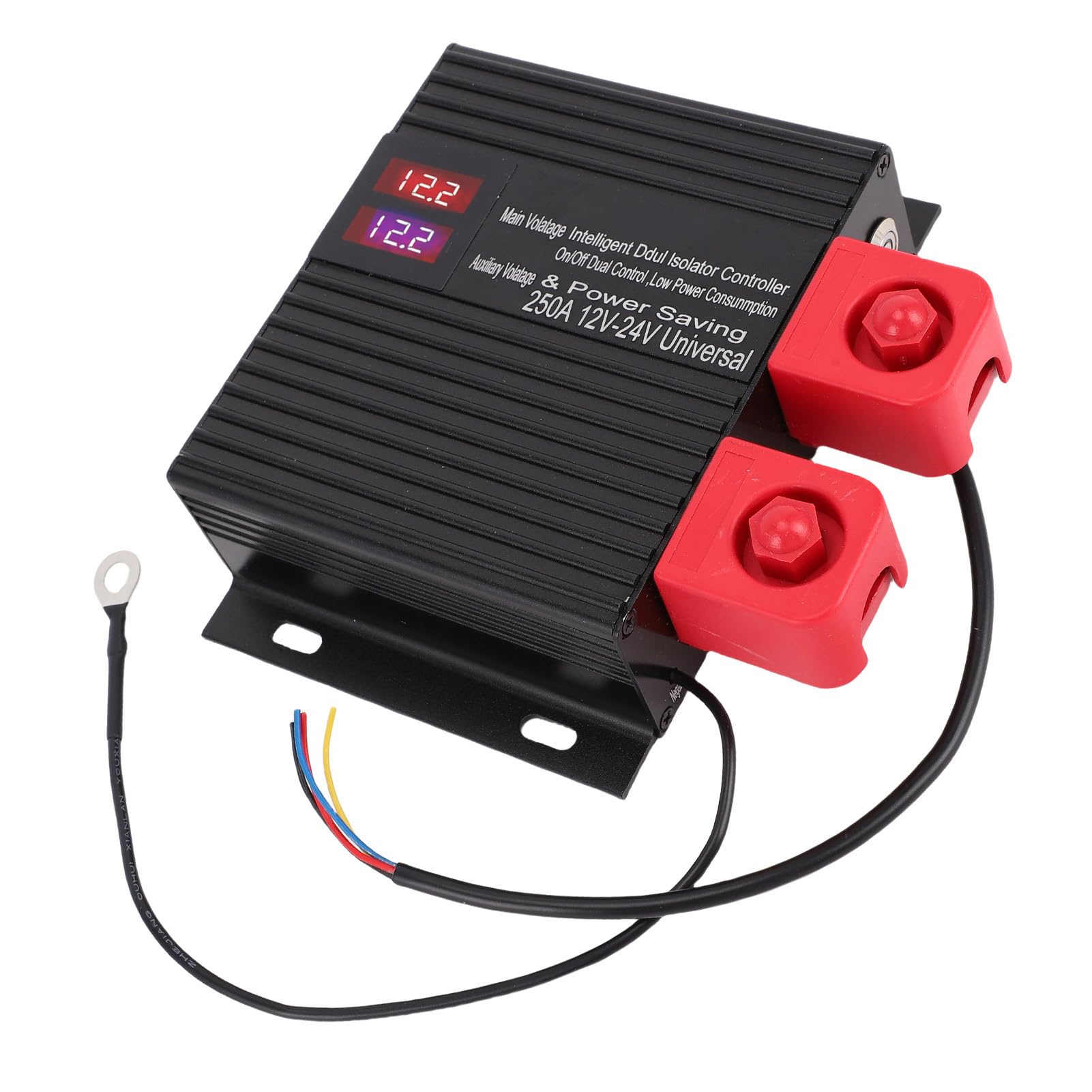 Domary Universal Voltage Sensitive Relay Smart Dual Battery Isolator for