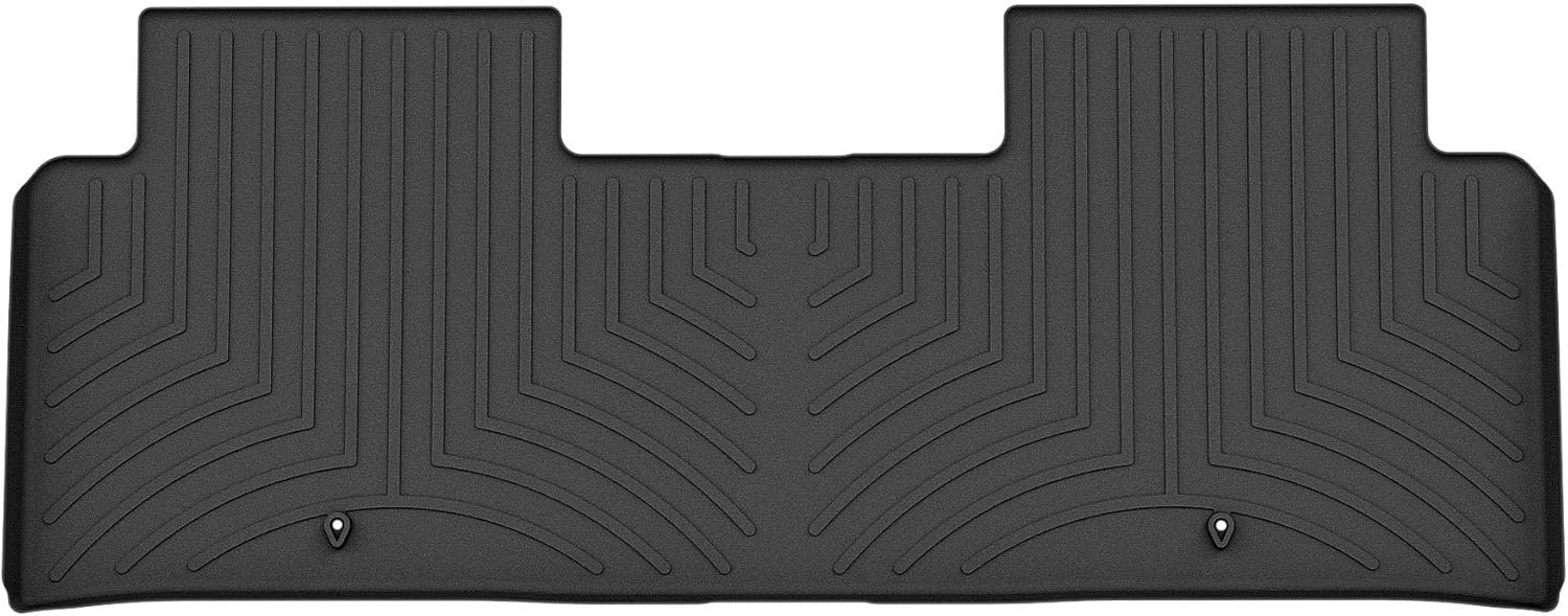WeatherTech Custom Fit FloorLiners for Kia EV6, EV6, 2nd Row (4417232), Black
