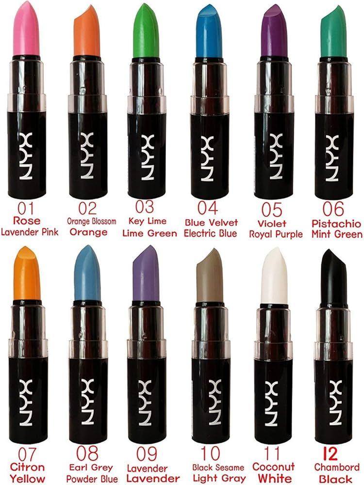 nyx mac kylie 一点から○ Amazon.com: NYX Nyx macaron pastel lippies lipstick - key lime