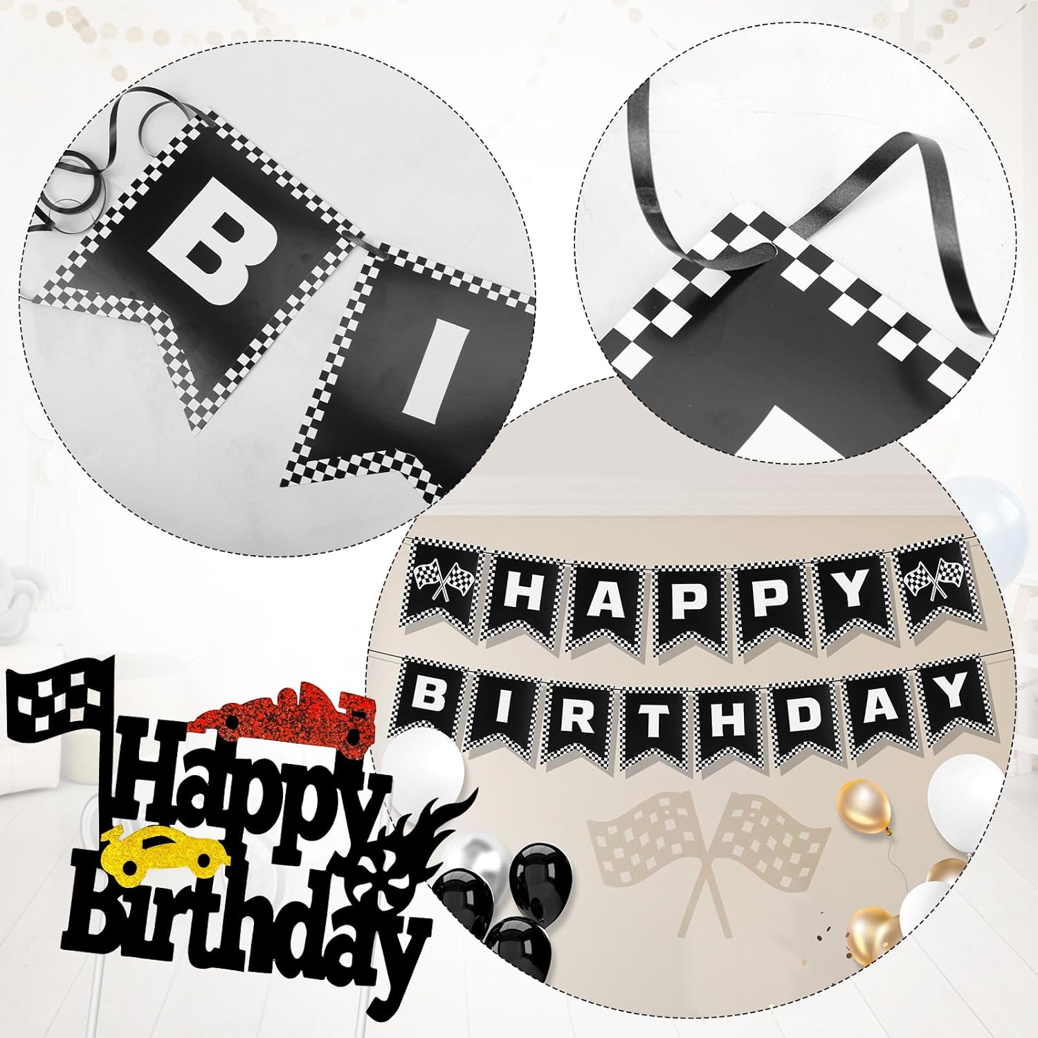 Set complet de decorațiuni aniversare