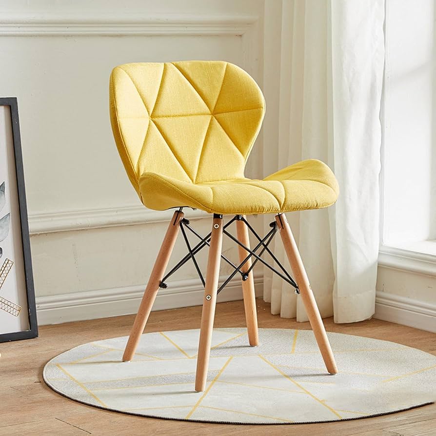 Amazon|YJFFQ チェア ダイニングチェア イエロー 椅子 イス シェル Amazon|YJFFQ チェア ダイニングチェア イエロー 椅子 イス シェル