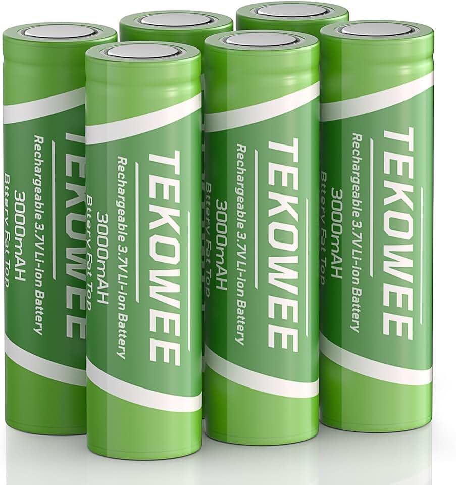 Amazon.com: 18650 Battery 3000mah 3.7v