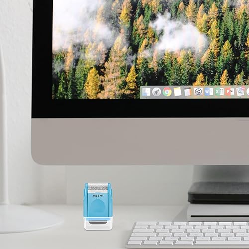 Miniatura 7 de Miseyo Sellos de rodillo de protección contra robo de identidad para privacidad de código de barras de datos, prevención de seguridad antirrobo,