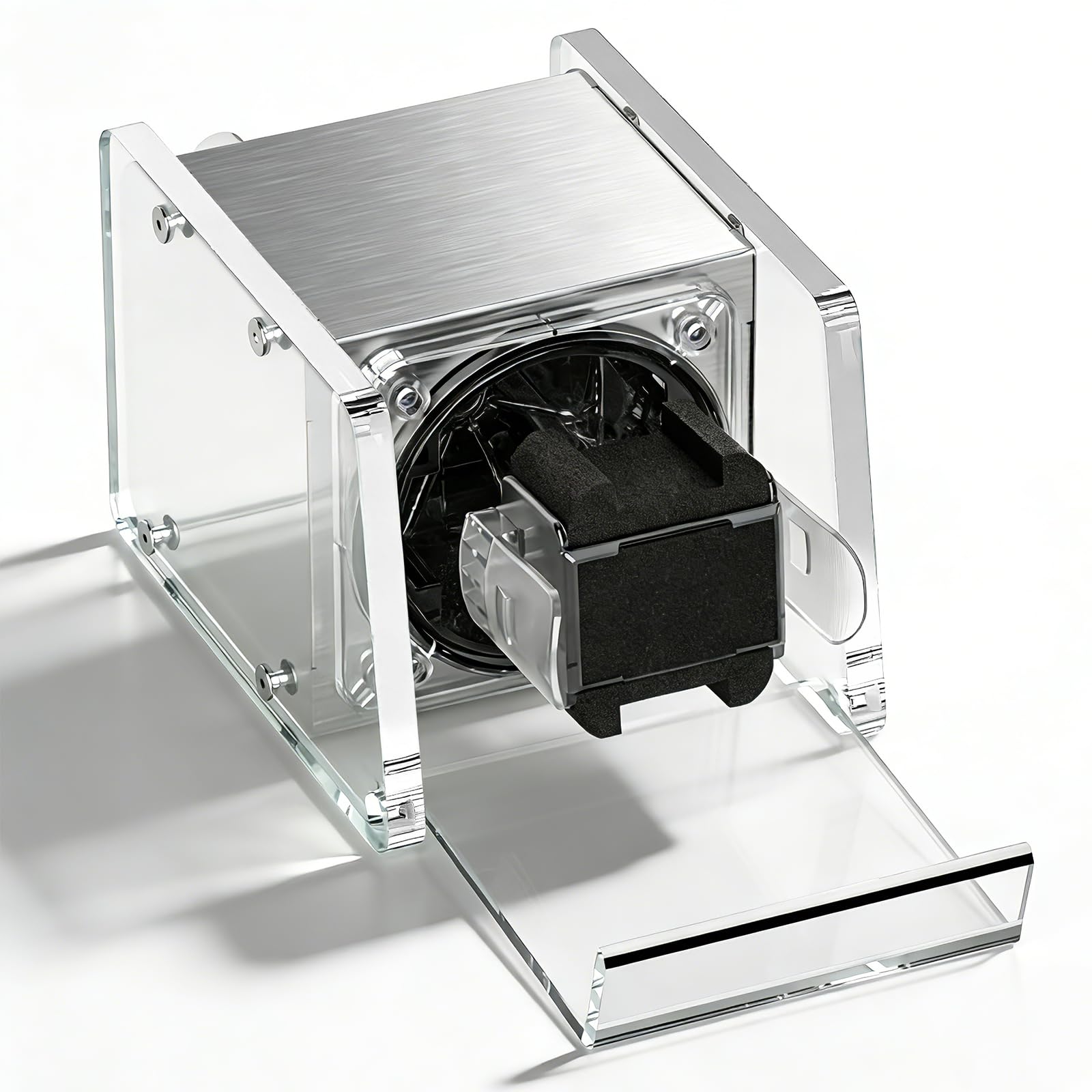 Watch Winder Smith Uhrenbeweger mit Mittelrotationsstoppfunktion - Uhrenbeweger für 1 Uhr - für großen Herren Automatikuhren