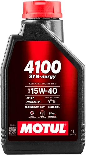 Oleo De Motor Motul 2100 Performance 15w40 Api SL 1Lt