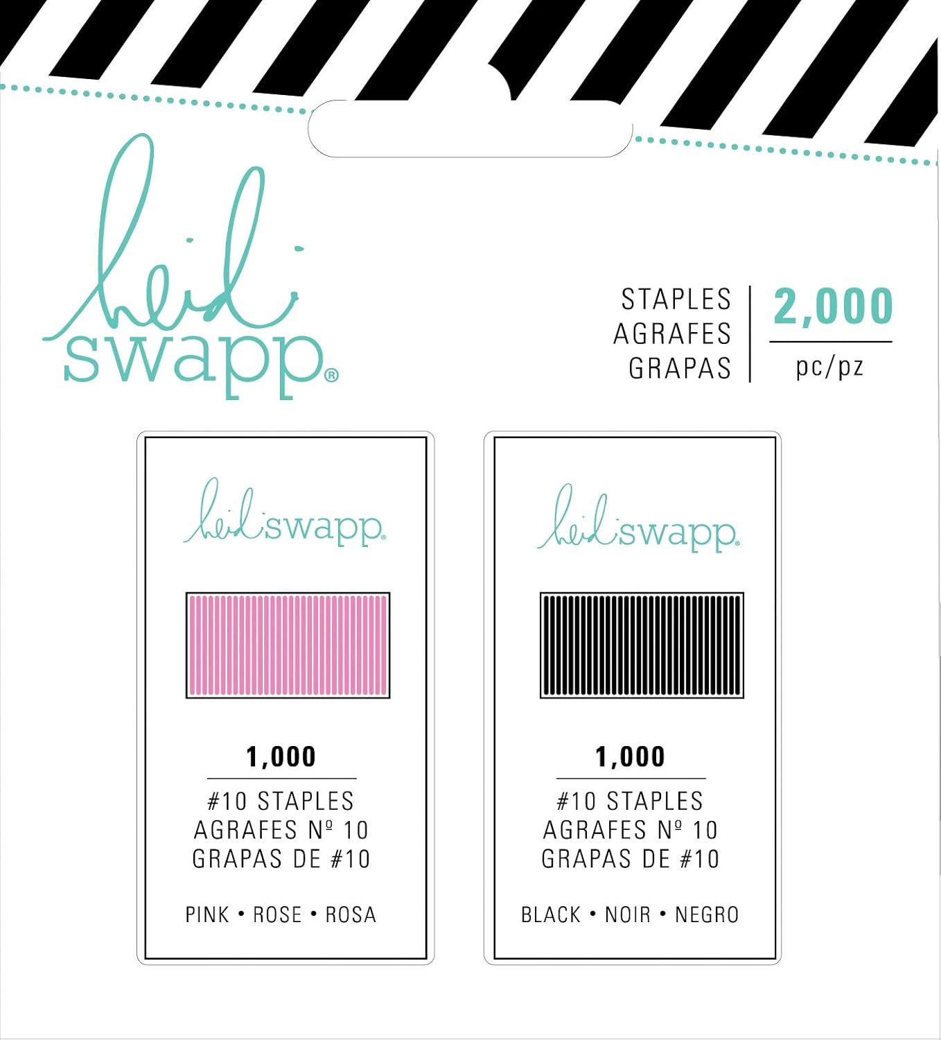 Heidi Swapp 314502 Tool Color FreshMemory PlannerStaples Refill (2,000 Pieces