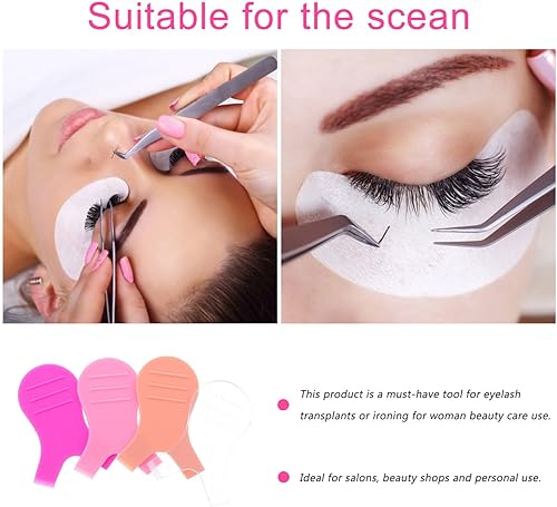 Miniatura 3 de Suministros de extensión de pestañas, 40 unidades, herramienta de elevación de pestañas, injerto, forma de elevación de pestañas, peine de pestañas,