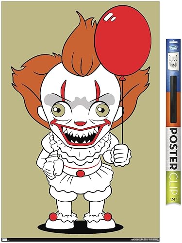 Trends International IT - Cartel de pared Come Home, 34 pulgadas de largo x 22.4 W, paquete de póster y clip