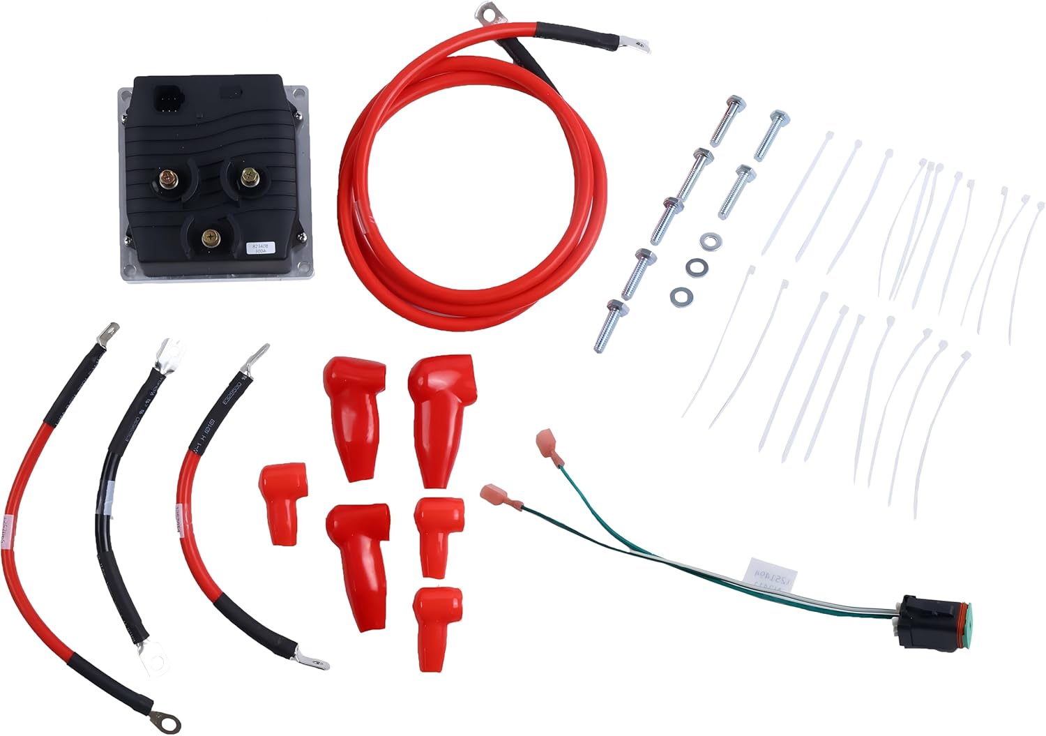 New Motor Controller Kit 1257203 1257203GT Compatible with Genie GR-12 GRC-12 GR-15 GR-20 QS-12R QS-12W QS-15R QS-15W QS-20R QS-20W