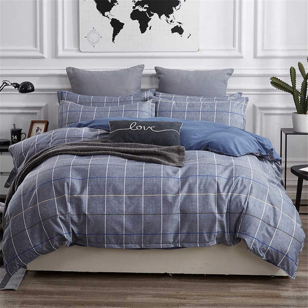 Ensemble couvre-lit SlowDream housse de couette draps lit King