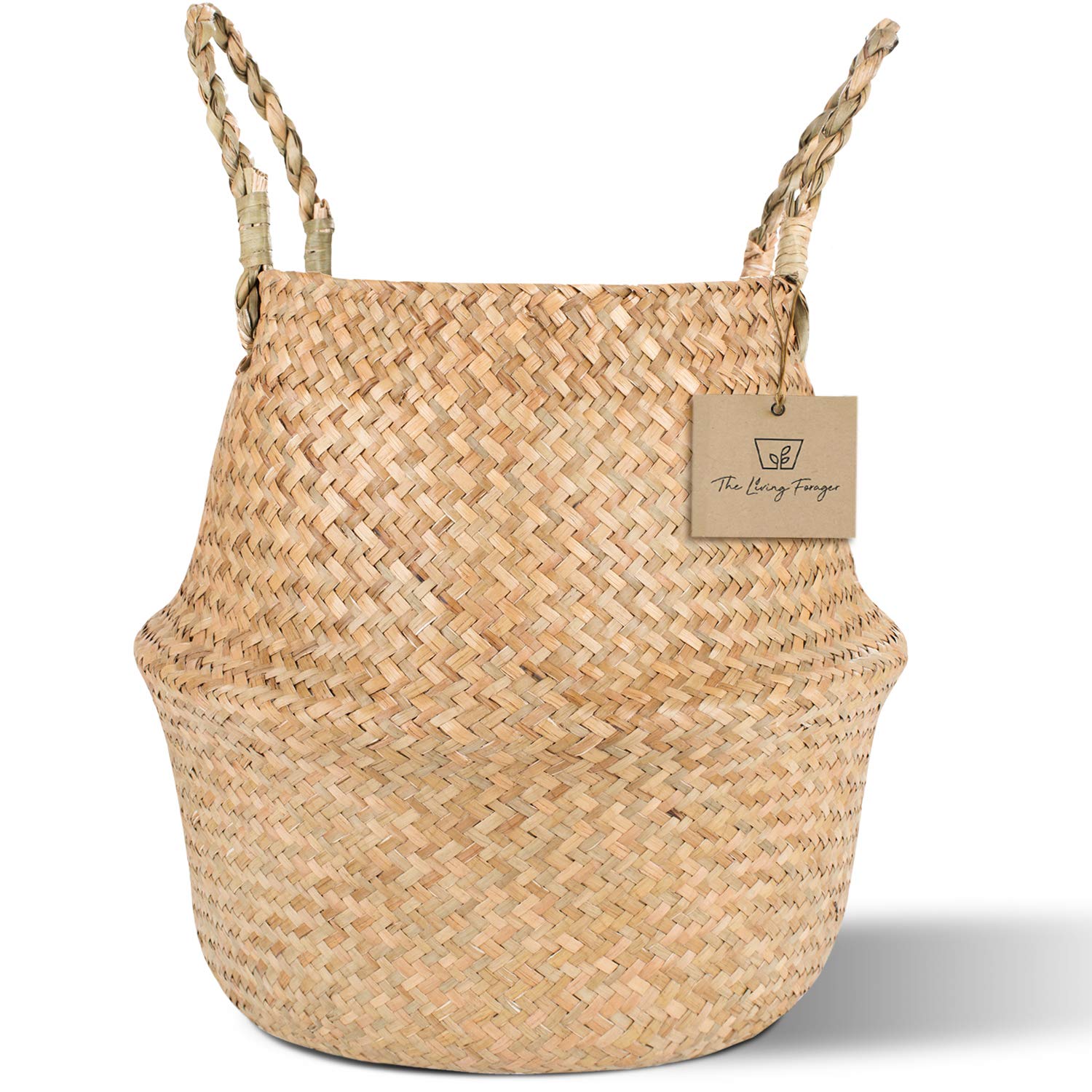 Buy TLF Seagrass Basket 10 Inch Woven Basket, Basket, Pot Cover, Home