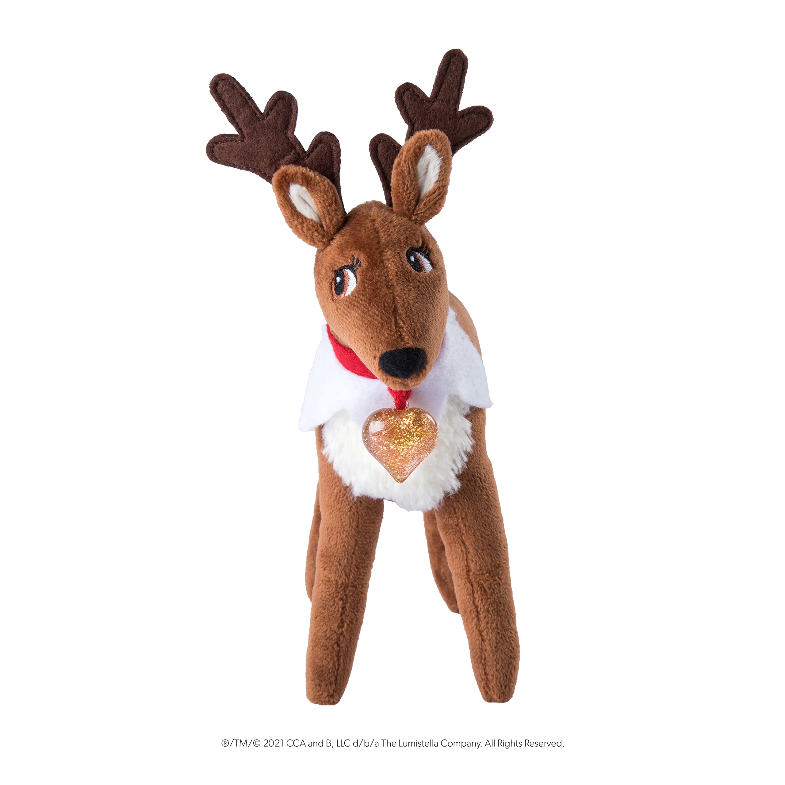 The Elf on the Shelf - Il Cofanetto Tradition Renna - con libro di racconti illustrato - L'Elfo sullo scaffale Tradizione di Natale - Peluche Natale