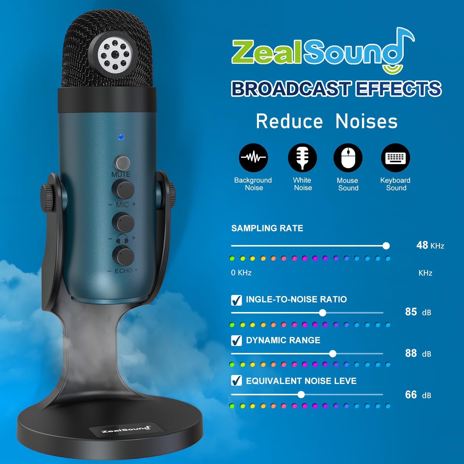 ZealSound USB Microphone,Condenser Computer PC Mic,Plug&Play Gaming  Microphones for PS 4&5.Headphone Output&Volume Control,Mic -  Event-Technology Portal