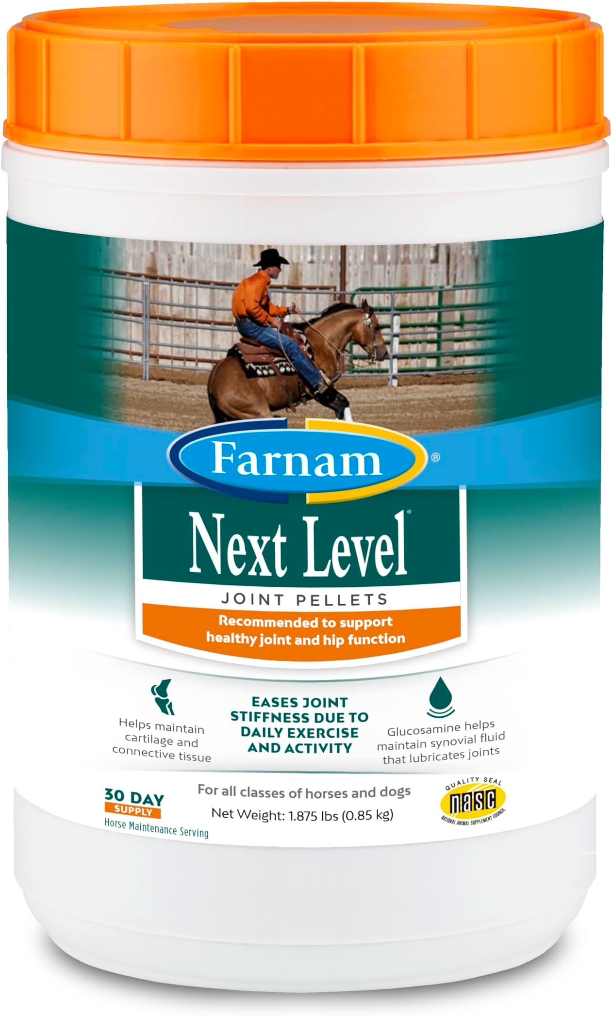 Farnam Next Level Joint Pellets, 3.875 lbs