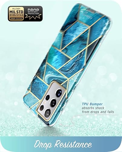 Miniatura 4 de i-Blason Cosmo Series - Funda para Samsung Galaxy S21 Ultra 5G, diseño delgado y elegante, sin protector de pantalla incorporado.