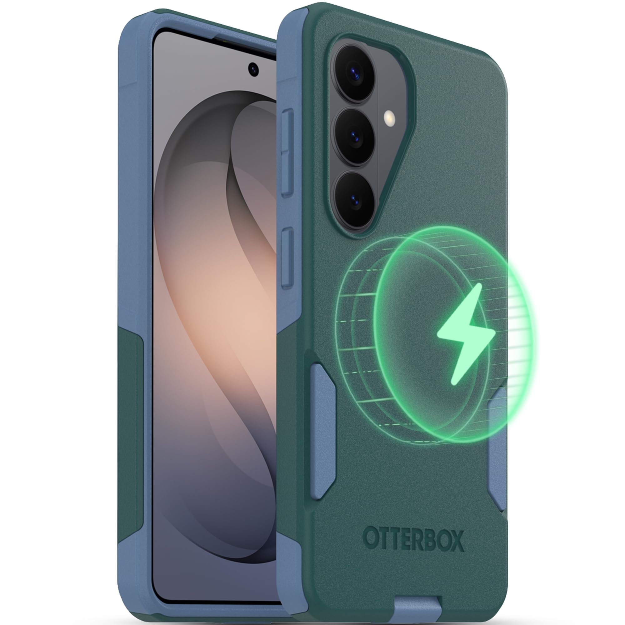 Galaxy S26 Commuter Series Magnetic Case, Ocean Tides