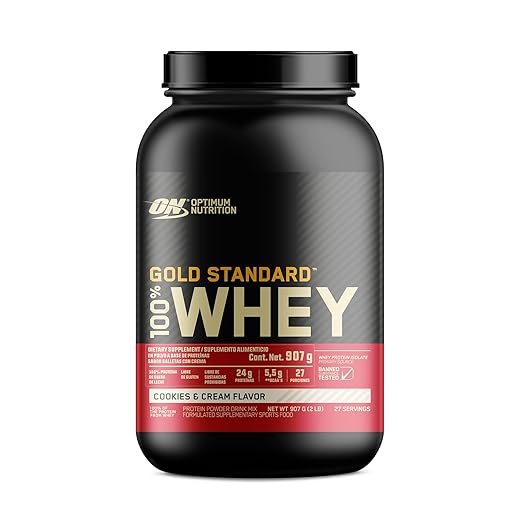 ON WHEY GOLD STANDARD COOKIES AND CREAM 2,00 LBS (907G)