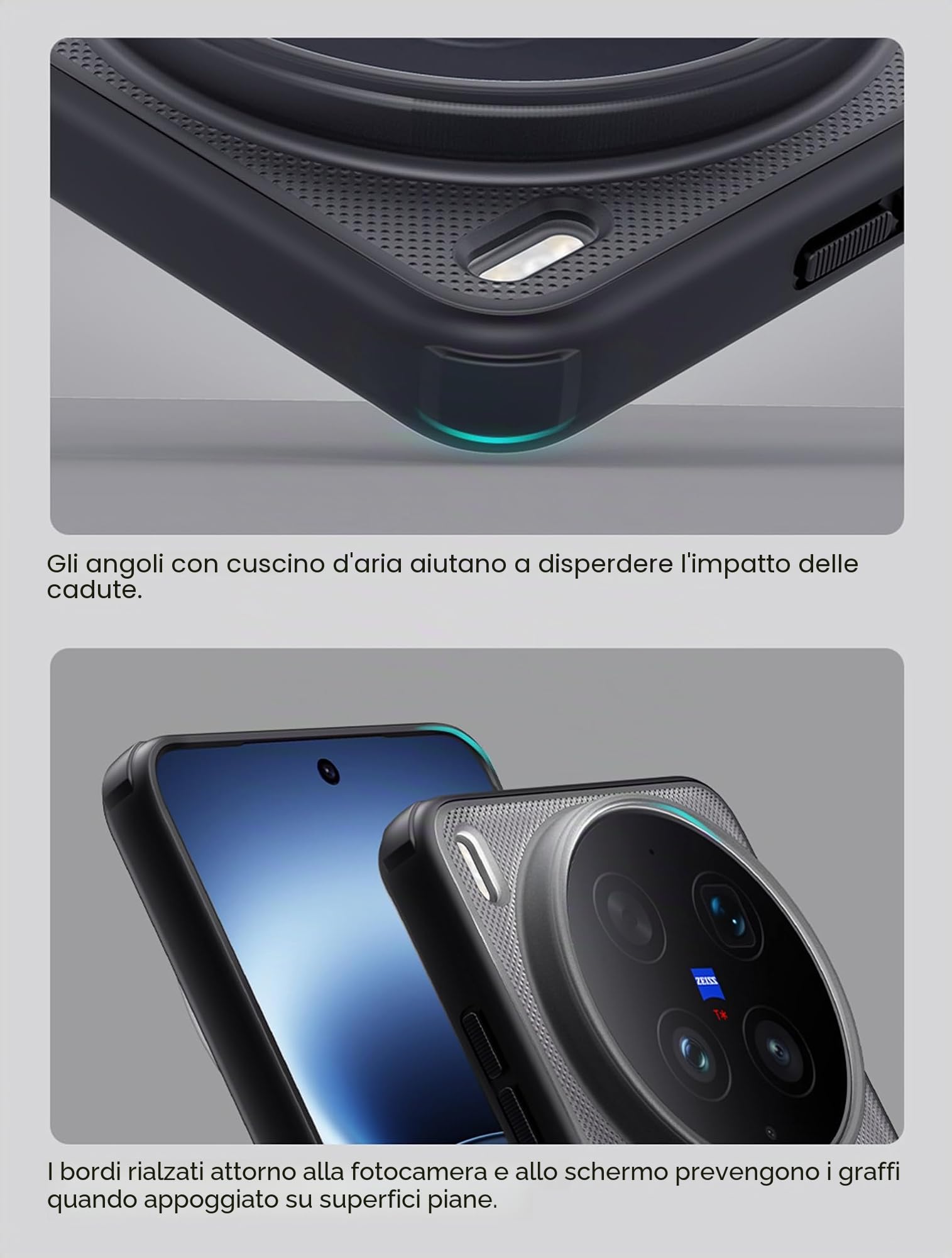 COQUE Custodia per vivo X300 Ultra Custodia Magnetica Super Frosted Shield Pro per vivo X300 Ultra Attacco Magnetico Invisibile-Nero