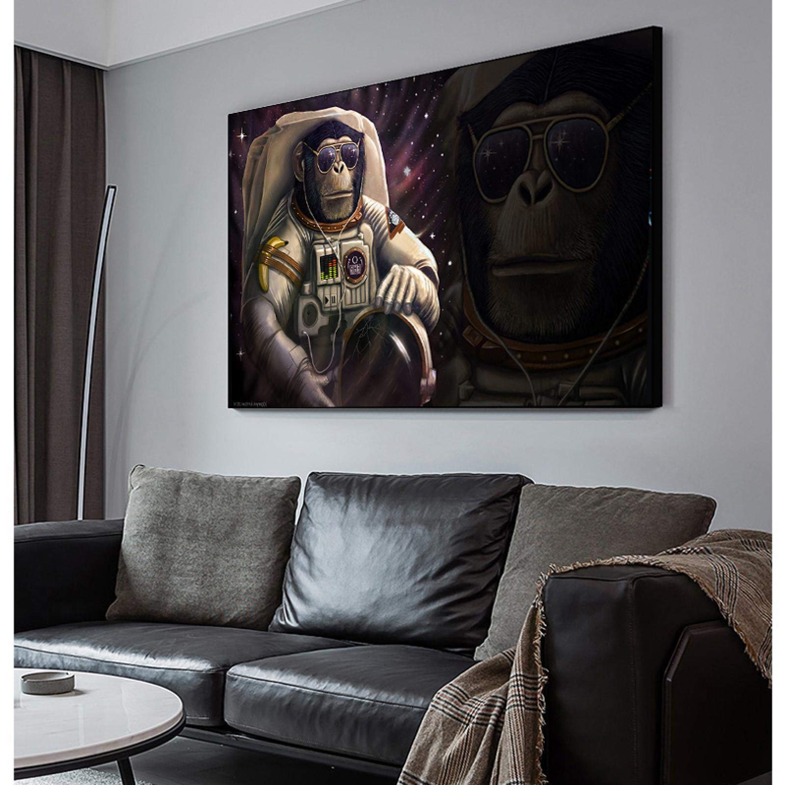 Impression toile HD grand format gorille rigolo décoration murale - 8