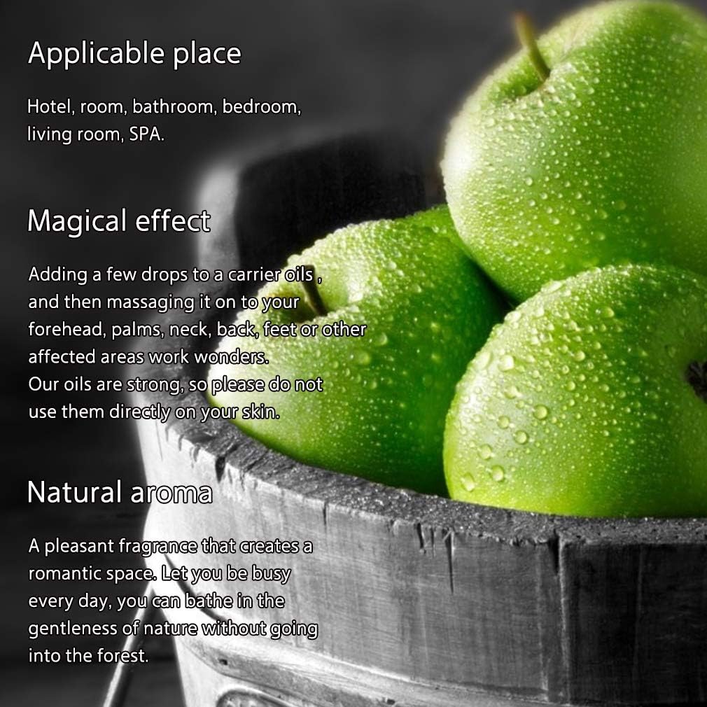 Apple Essential Oil for Diffuser Therapeutic Grade Apple Scented Oil - Image 3