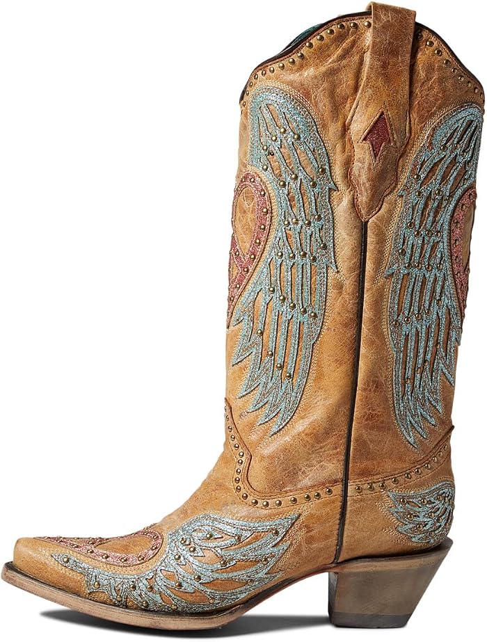 Женские ботинки Corral Boots A4235, цвет: Костяной — фото 2