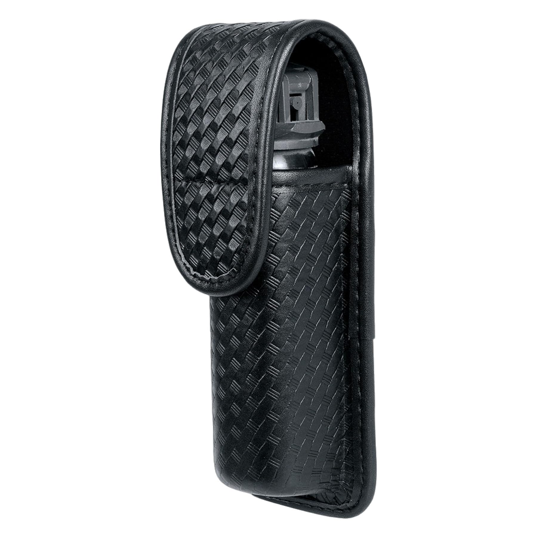 Tactical Flashlight Holster Molded Flashlight Pouch Duty Belt Flashlight Holder Nylon Flash Light Carrying Case Portable Flashlight Cover for Belt, Black B