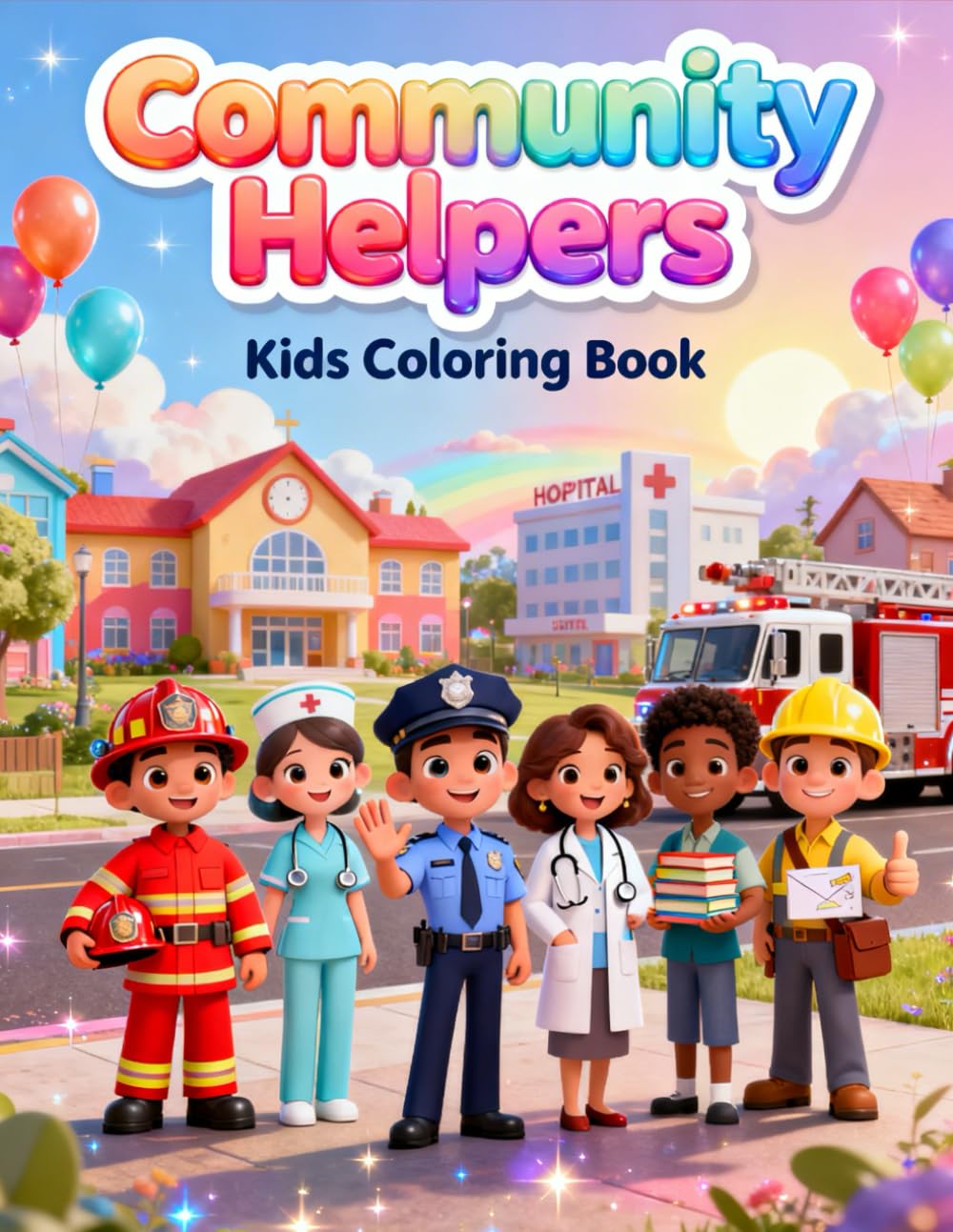 Community Helpers: A Fun Coloring Book to Discover the Everyday Heroes Who Make Our World a Better Place!