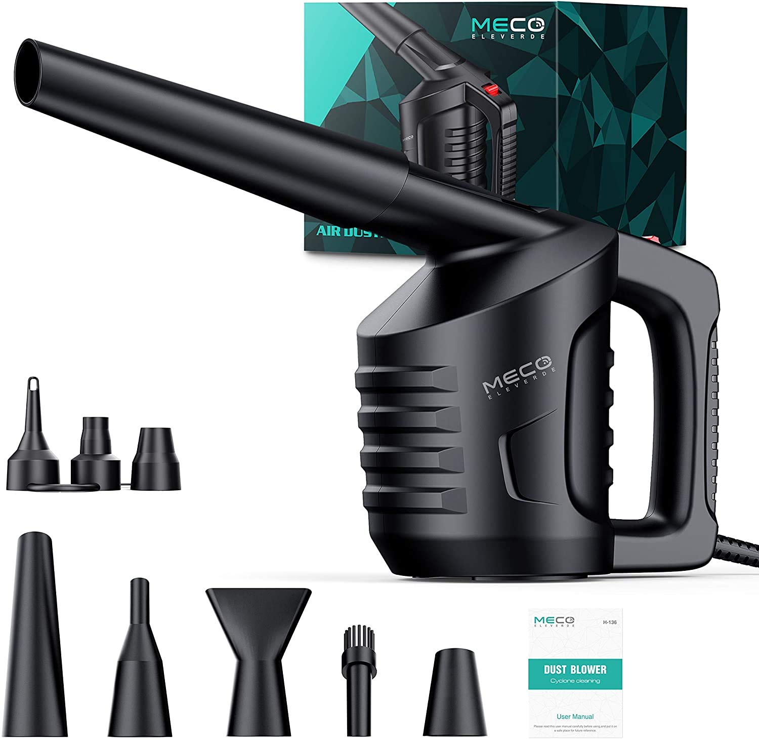 Buy Compressed Air Cleaner for PC, MECO ELEVERDE 550 Watts Electric Air