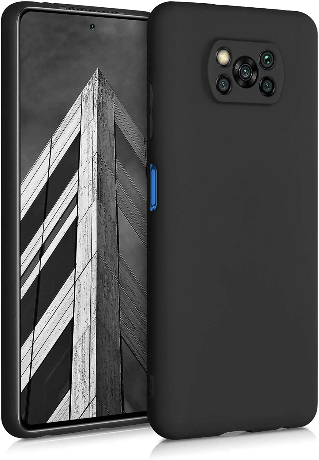 AARALHUB Slim Soft Silicon/Matte Soft Finish Flexible/Best Camera Protection Back Cover Case For Poco X3 Pro,Black (B09176LLQ6) Amazon Price History, Amazon Price Tracker