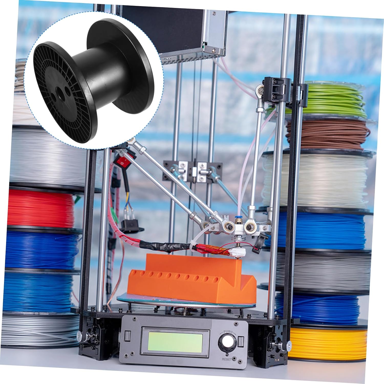 Electric Cord Reel Wire Spool Reel for Outdoor Extension Cord Storage Organizer