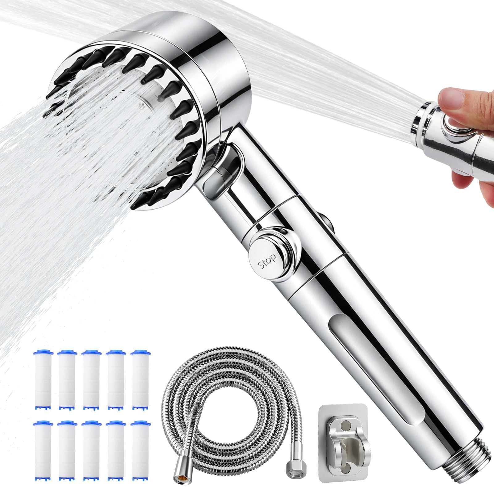 Pommeau de douche anti calcaire pour transformer votre salle de bain en spa