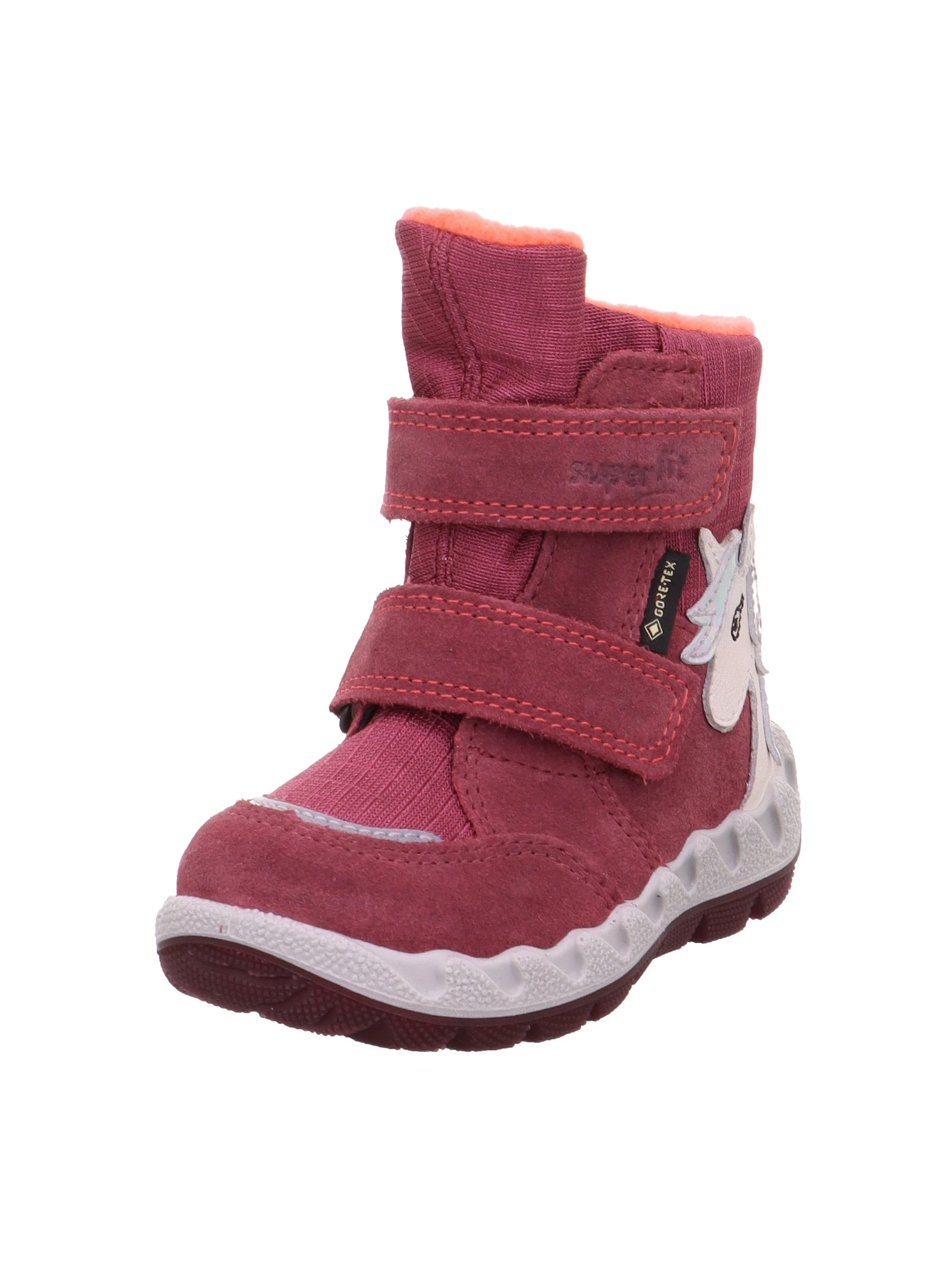Superfit Baby Girls' Icebird Snow Boots, Pink/Orange 5500, EU 20