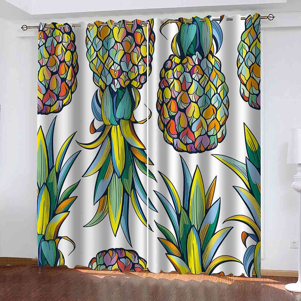 Rideaux occultants à oeillets haut de gamme en polyester isolant phonique 264x242 cm