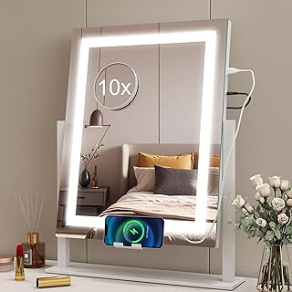 STARLEAD Espejo de maquillaje de 16 x 12 pulg...