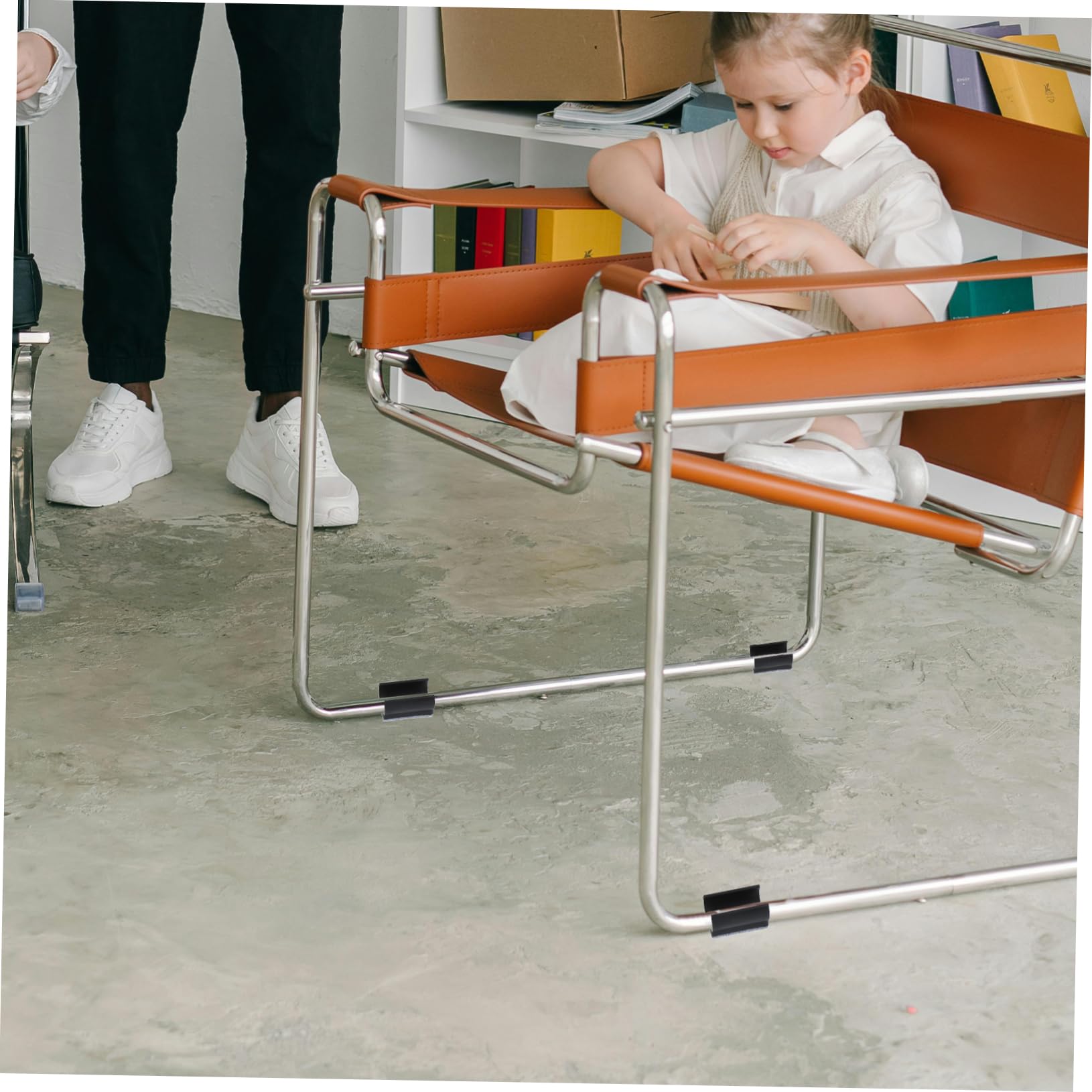 SHINEOFI 5 Series Almohadillas De Fieltro para Patas De Sillas Tu Tapones De Fieltro Largo Almohadillas para Patas De Sillas Tapas De De Silla El Plastico 10 Piezas X 5