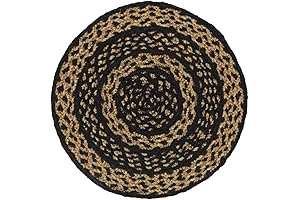VHC Brands 6678 Farmhouse Jute Tablemat 13
