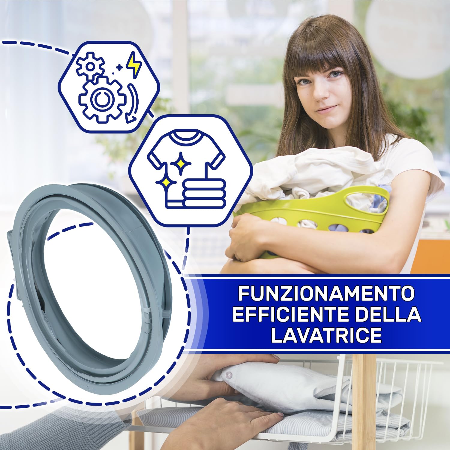 DURITE CUVE POMPE Pour Lave Linge LG F1422TD5. - Achat / Vente Pièce Lavage-séch - Foto 2