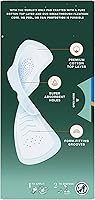 Vista 12 de Always Compresas femeninas de algodón puro para mujer, toallas FlexFoam con alas, talla 4, absorción nocturna, sin perfume, 60
