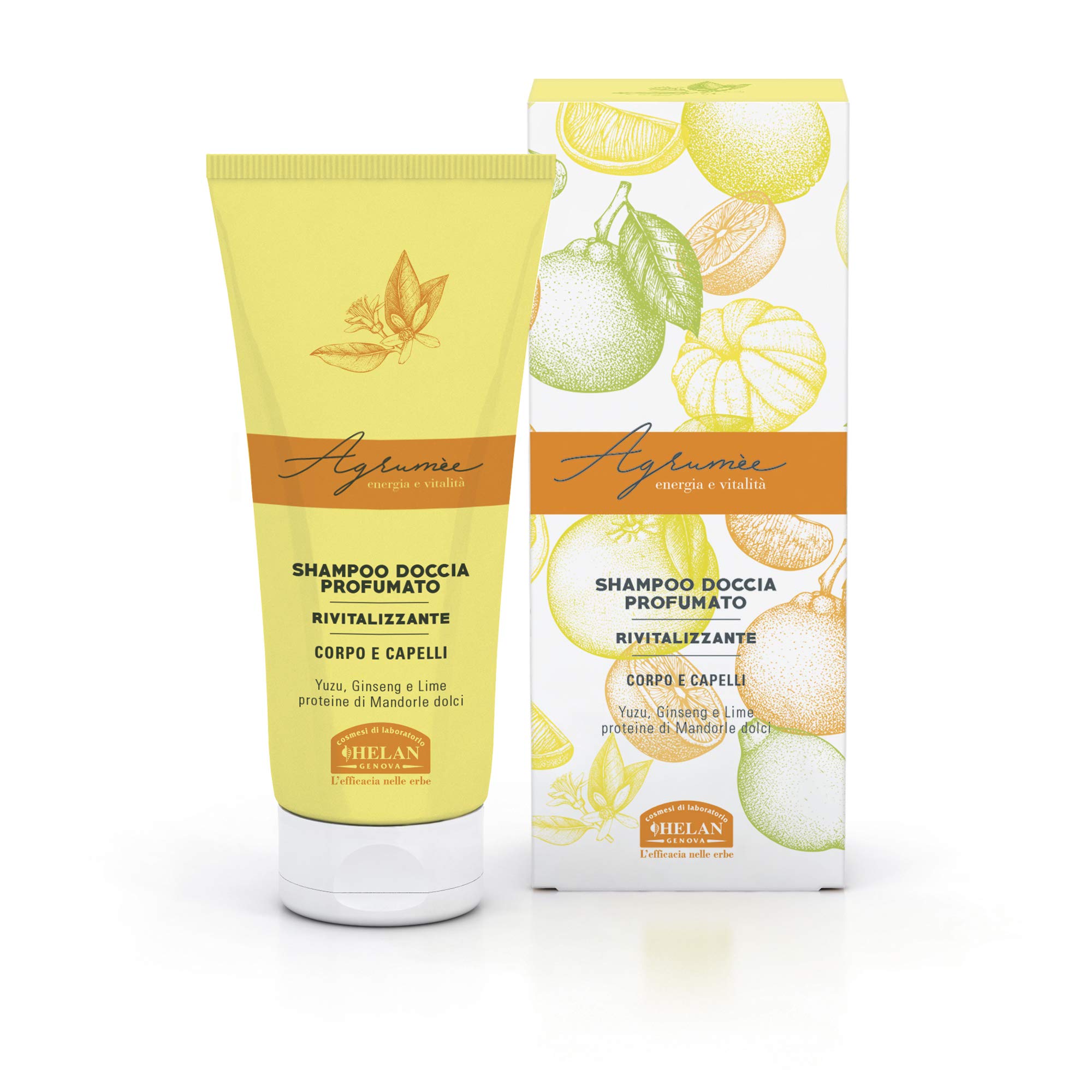 Helan - Citrus Shower Shampoo Scented Revitalising - 200 Ml