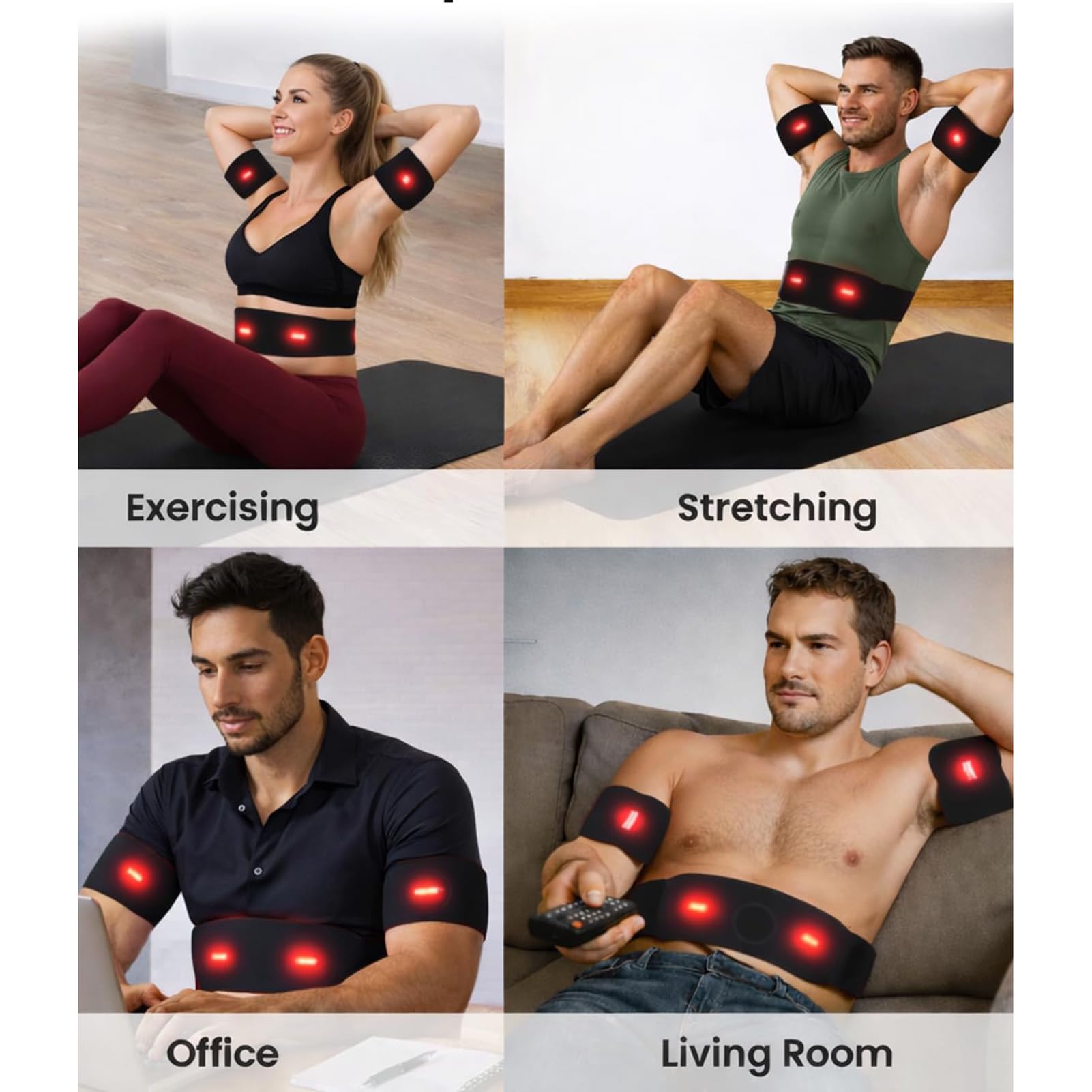 CHENRI Apeborn Next Gen Ultra Muscle Fitness AB Belt, Electronic