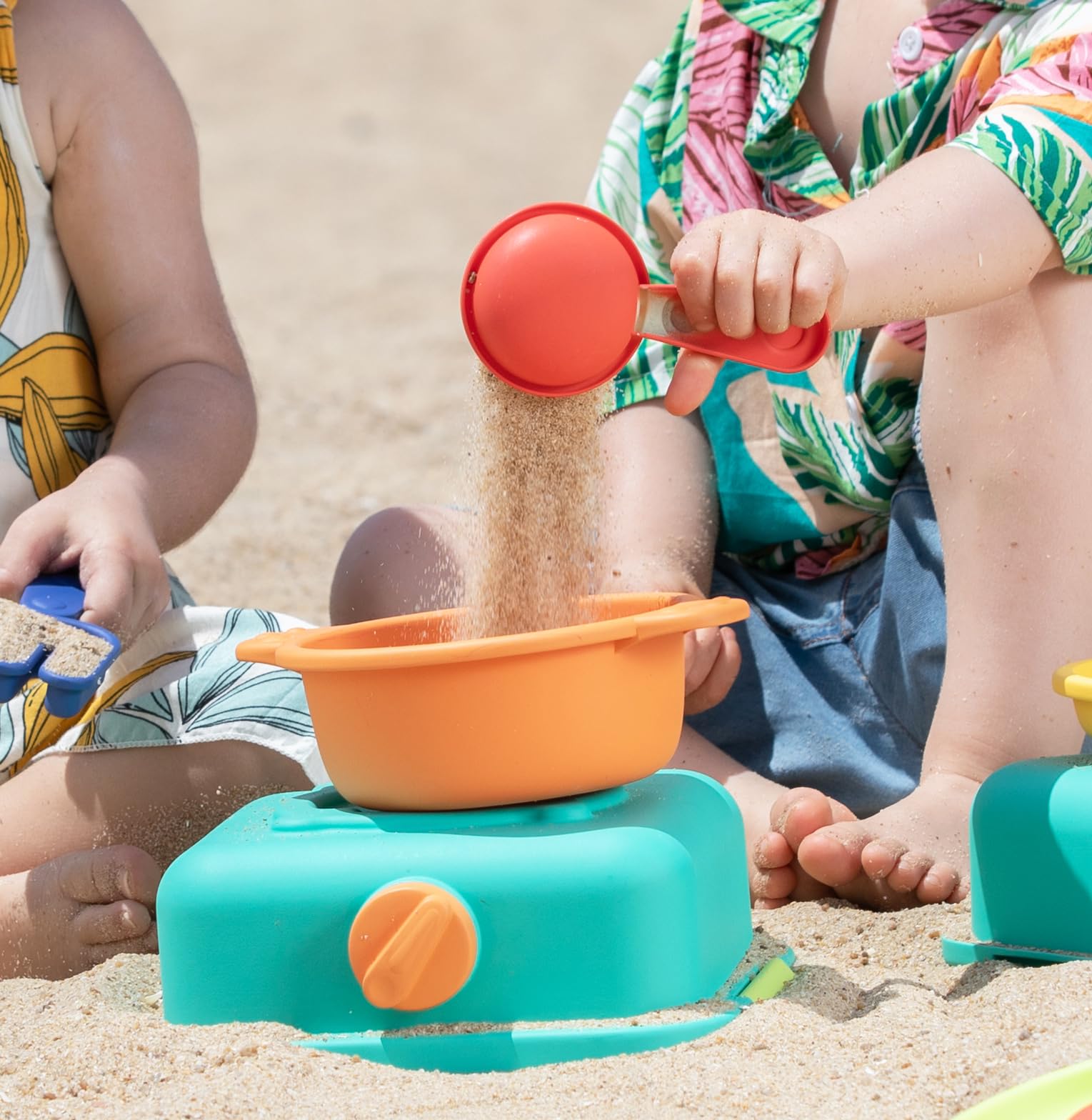 Hape Piaskowa kuchnia – zestaw do gotowania, zabawka plażowa, zabawka do piasku, od 18 miesięcy