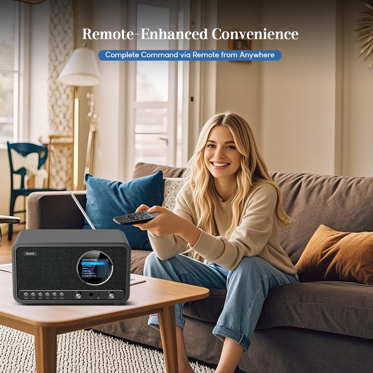 Radio DAB Plus con Bluetooth
