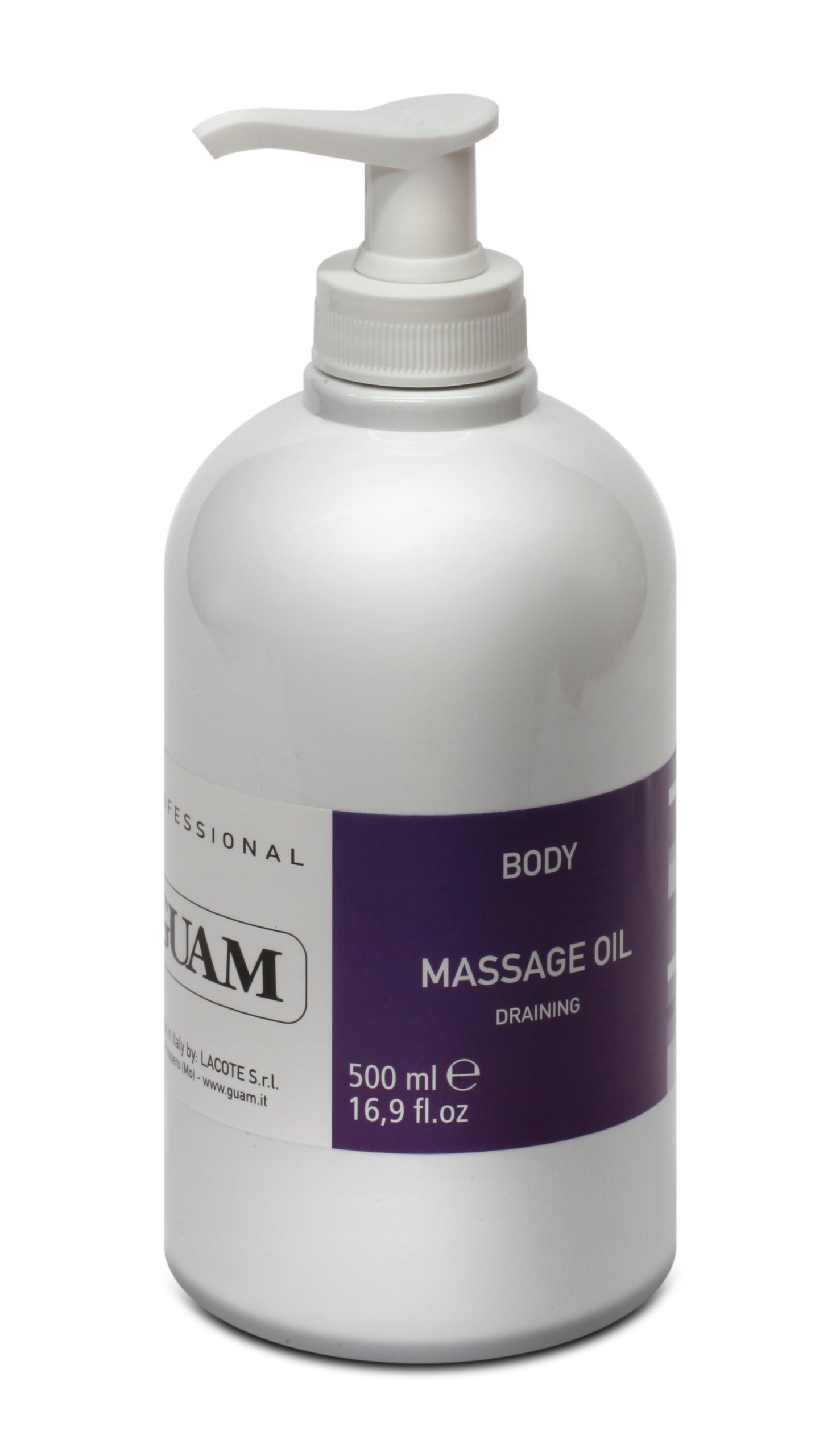 GUAM Olio da massaggio drenante, 500 ml