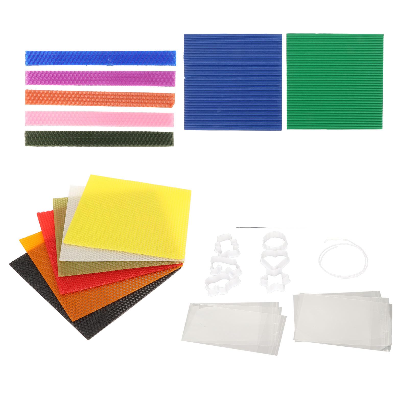 aqxreight Beeswax Sheets Ingredients Ability Exerc Candle Making Kit for Kids DIY Handicrafts Gifts Beeswax SheetsCandle Making Kit for Kidss Made is to Purpose