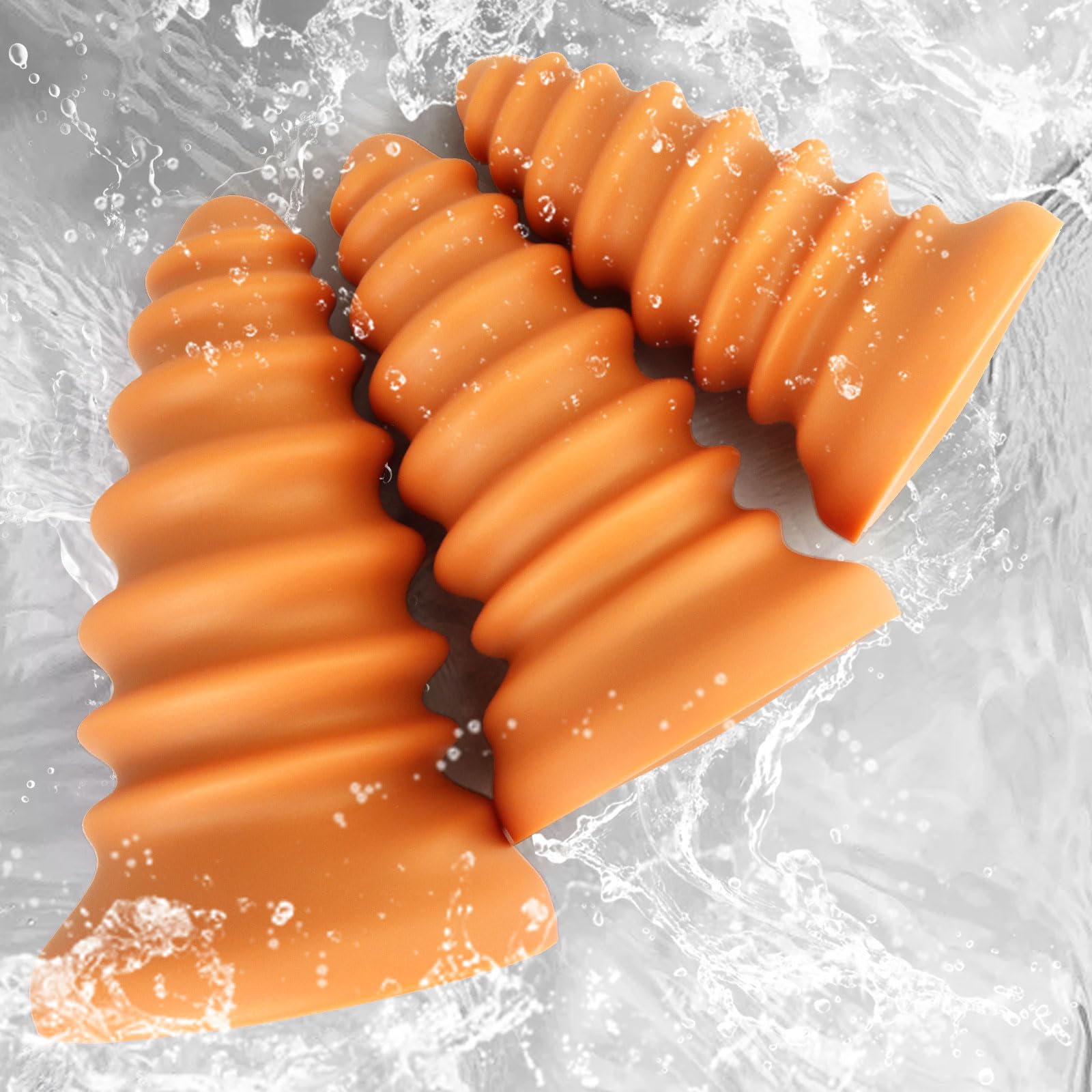 TaRiss's Silicone Anal Plug with Suction Base for Hands-Free Play Thick Butt Plug Dildo for Anal Training Prostate G-spot Stimulation Screw Shape Fantasy Adult Sex Toy for Advanced Players  8.66’’