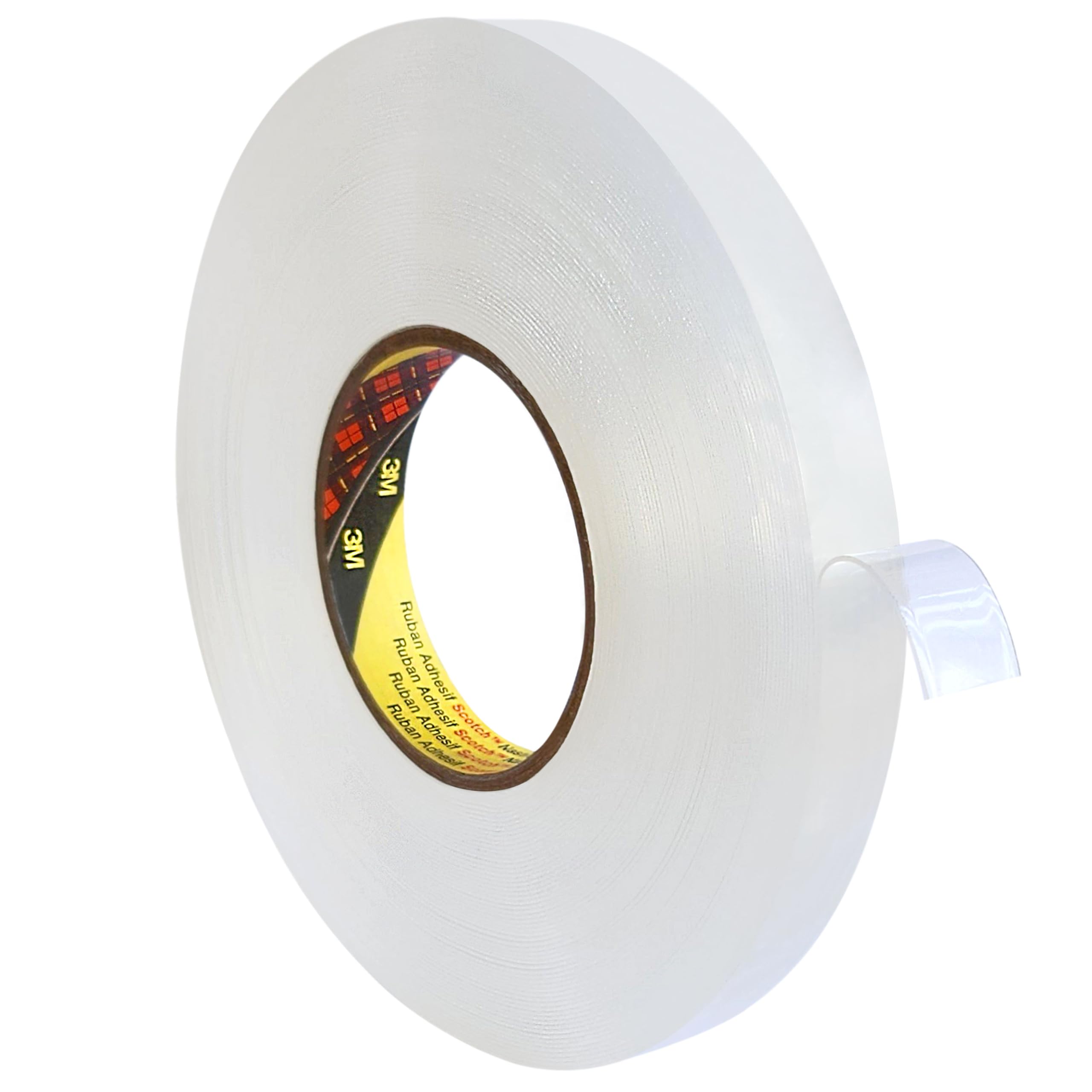 3M 4658 F doppelseitiges Montageklebeband, 0,8 mm Dicke, 19 mm x 25 m