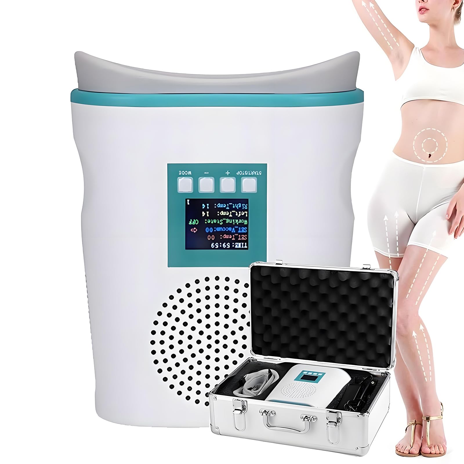 Dplwjpp Multicolor Cryolipolysis Fat Lipolysis Instrument Fat Freezing Removal Cool Sculpting Machine Body Sculpting Cryolipolysis Machine For Cheek Arm Waist Upper