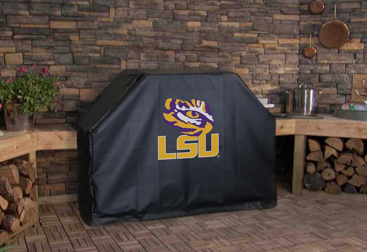 72" Louisiana State University Grill Cover